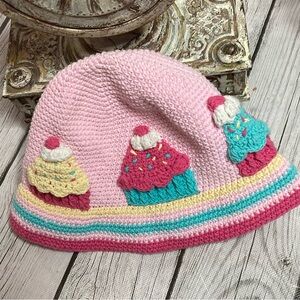DayLee Design Crochet Cupcake Beanie